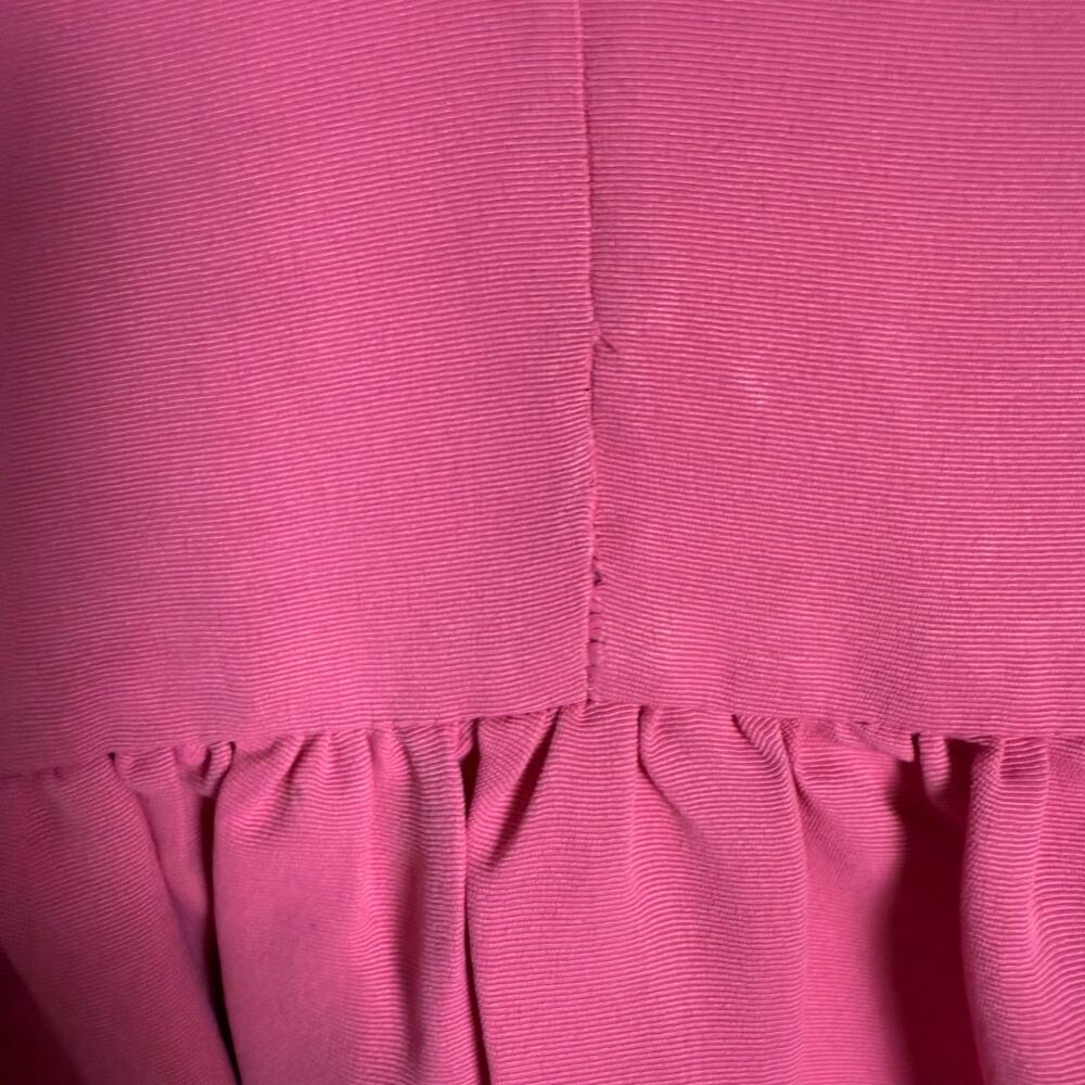 Sachin & Babi Katrina Pink Sleeveless V-Neck Bow Back Formal Gown Size 0 - Picture 16 of 16